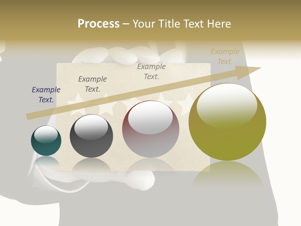 Waiter Quality Top PowerPoint Template