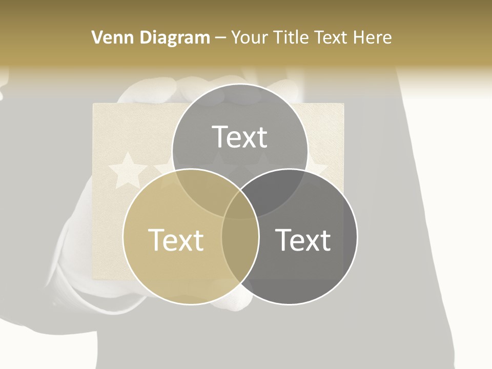 Waiter Quality Top PowerPoint Template