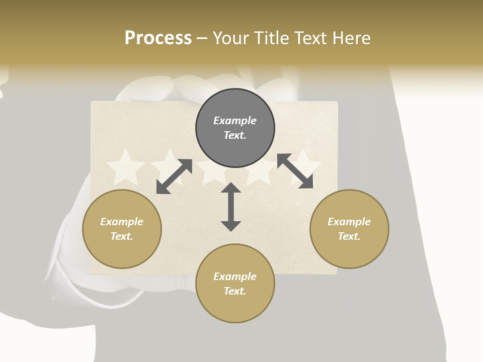 Waiter Quality Top PowerPoint Template