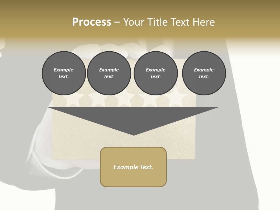 Waiter Quality Top PowerPoint Template