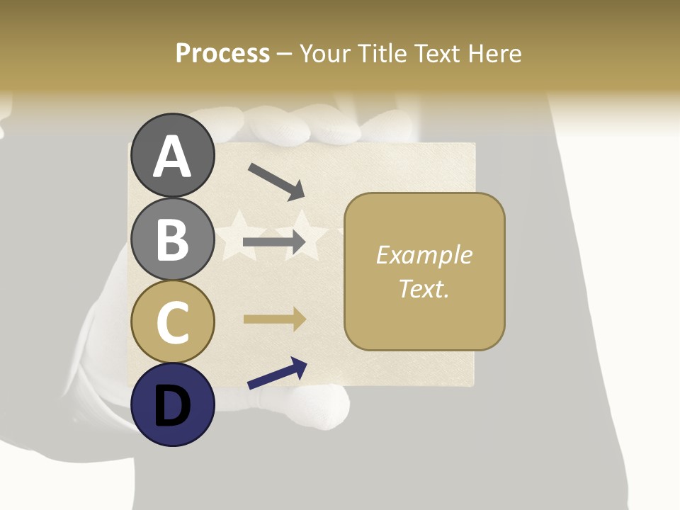 Waiter Quality Top PowerPoint Template