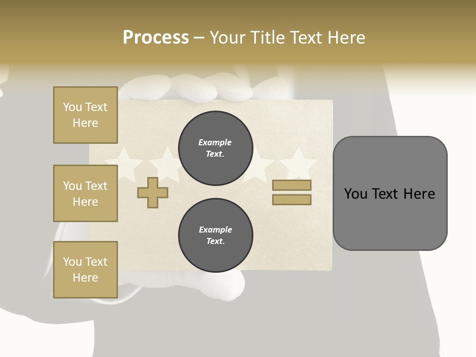Waiter Quality Top PowerPoint Template