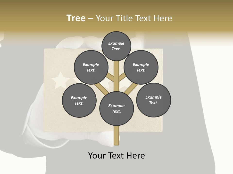 Waiter Quality Top PowerPoint Template