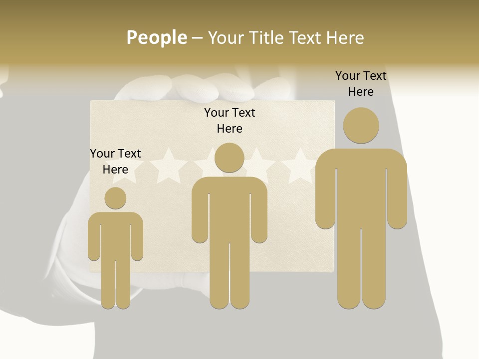 Waiter Quality Top PowerPoint Template