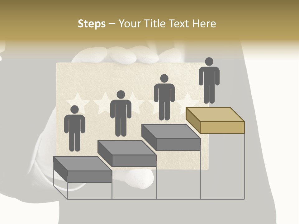 Waiter Quality Top PowerPoint Template