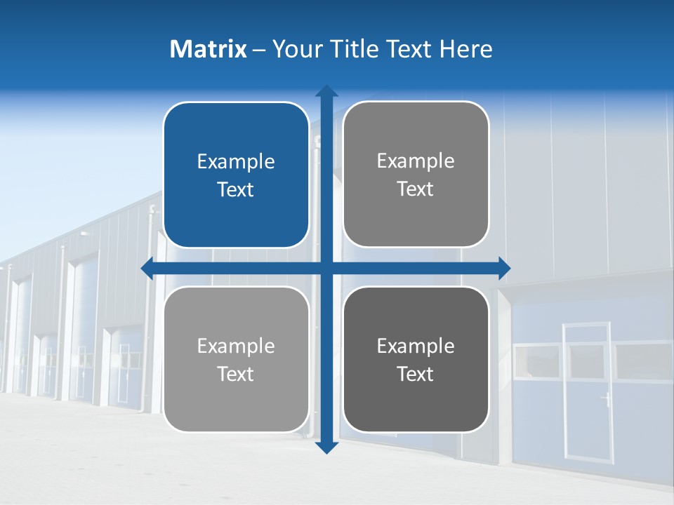 Export Freight Park PowerPoint Template
