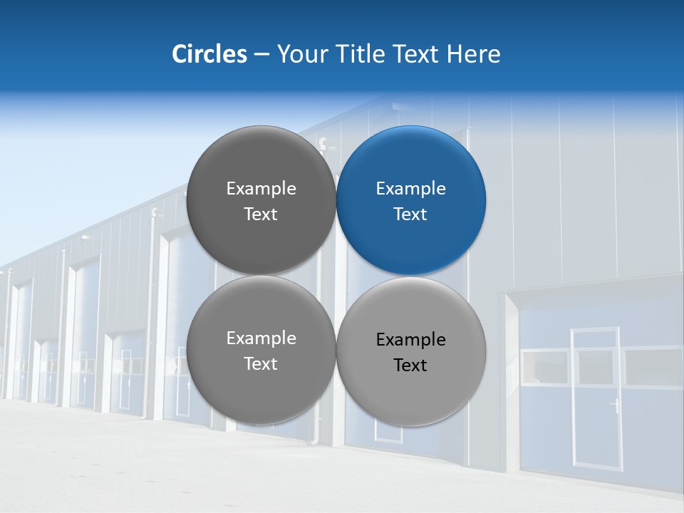 Export Freight Park PowerPoint Template