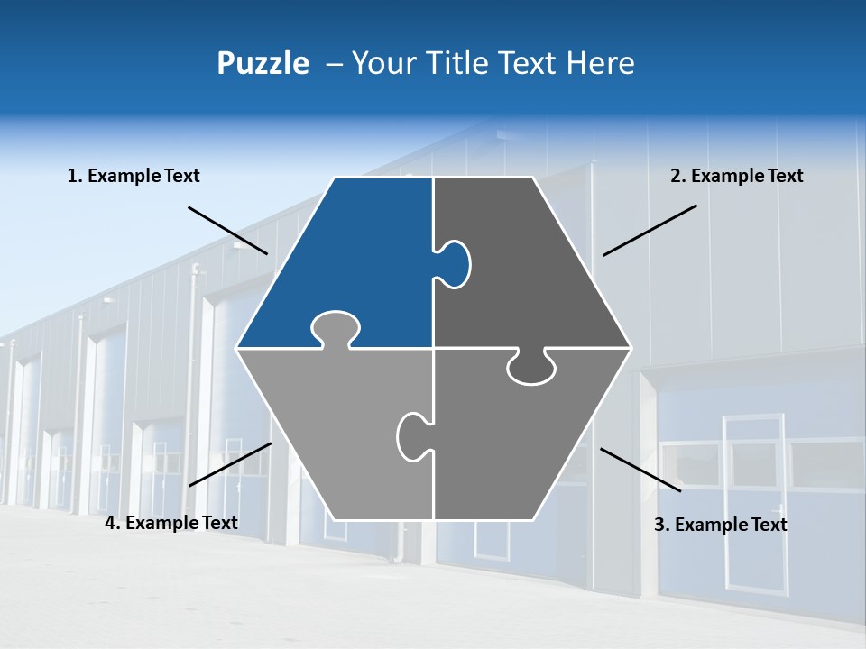 Export Freight Park PowerPoint Template