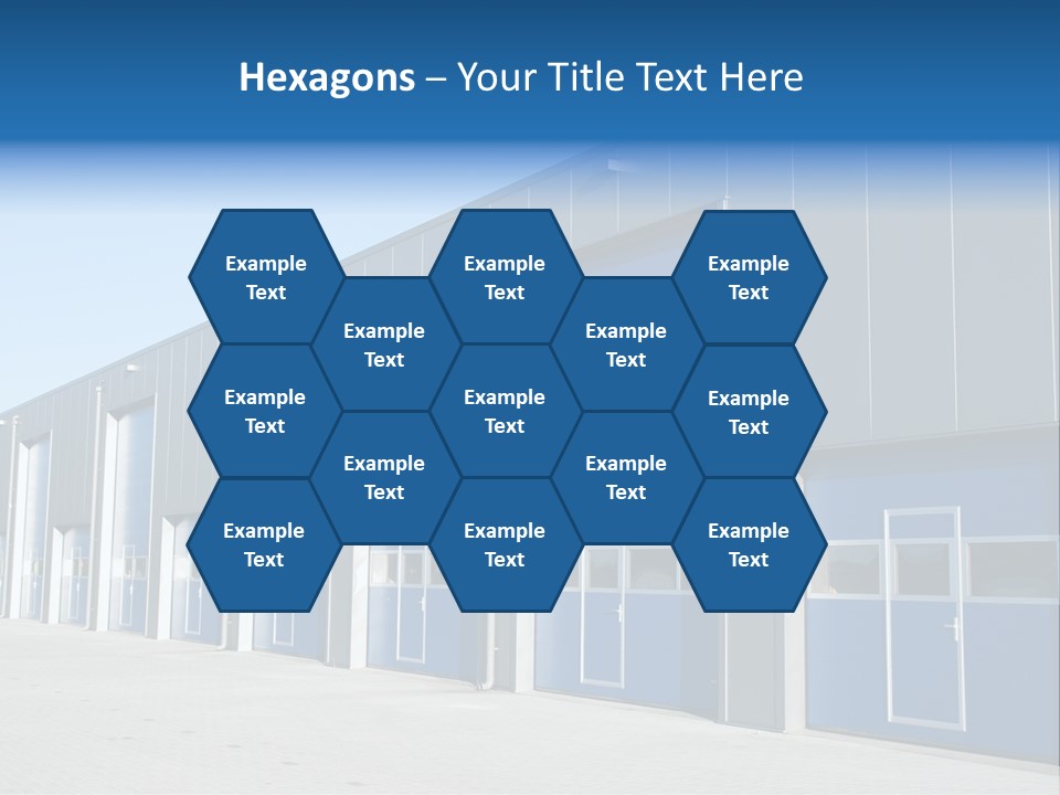 Export Freight Park PowerPoint Template