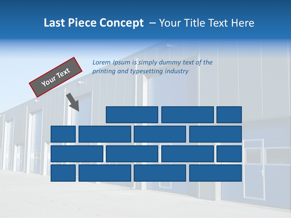 Export Freight Park PowerPoint Template