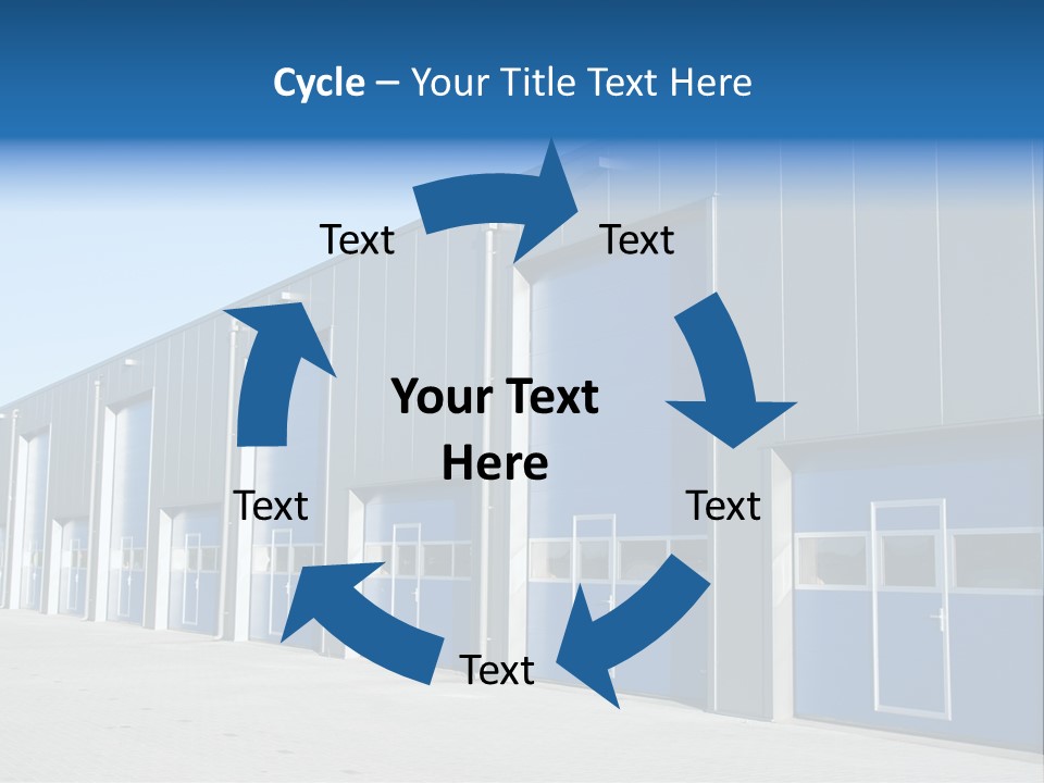 Export Freight Park PowerPoint Template