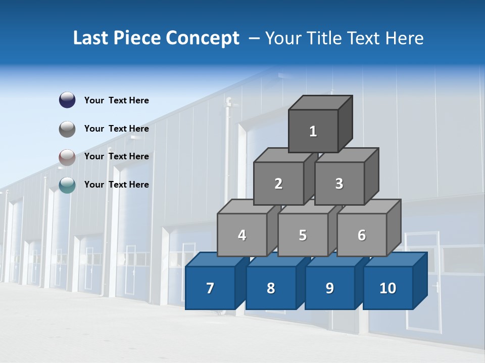 Export Freight Park PowerPoint Template