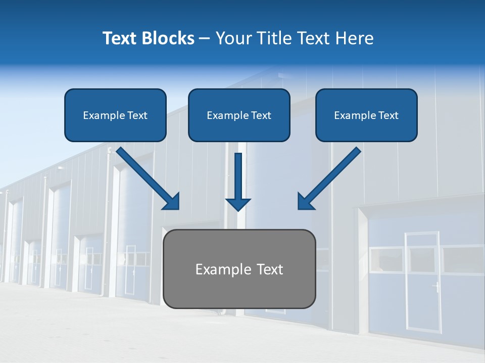 Export Freight Park PowerPoint Template