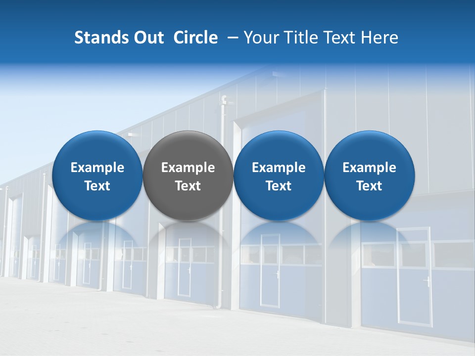 Export Freight Park PowerPoint Template