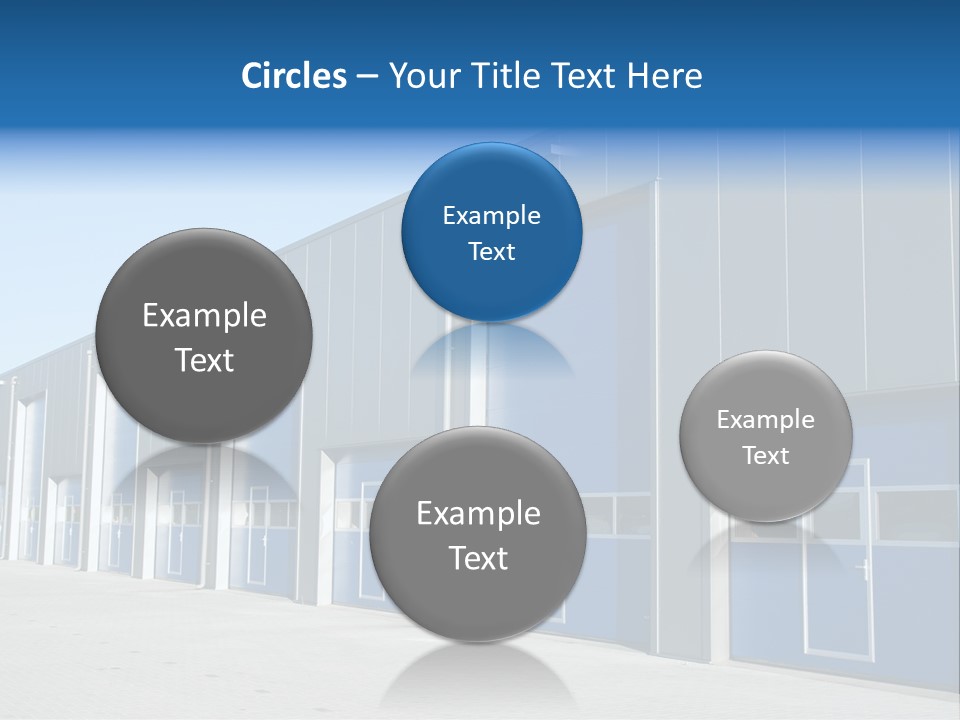 Export Freight Park PowerPoint Template