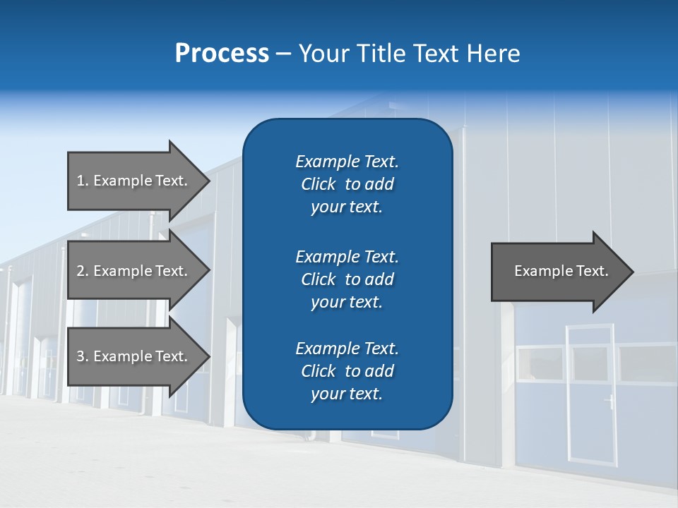 Export Freight Park PowerPoint Template