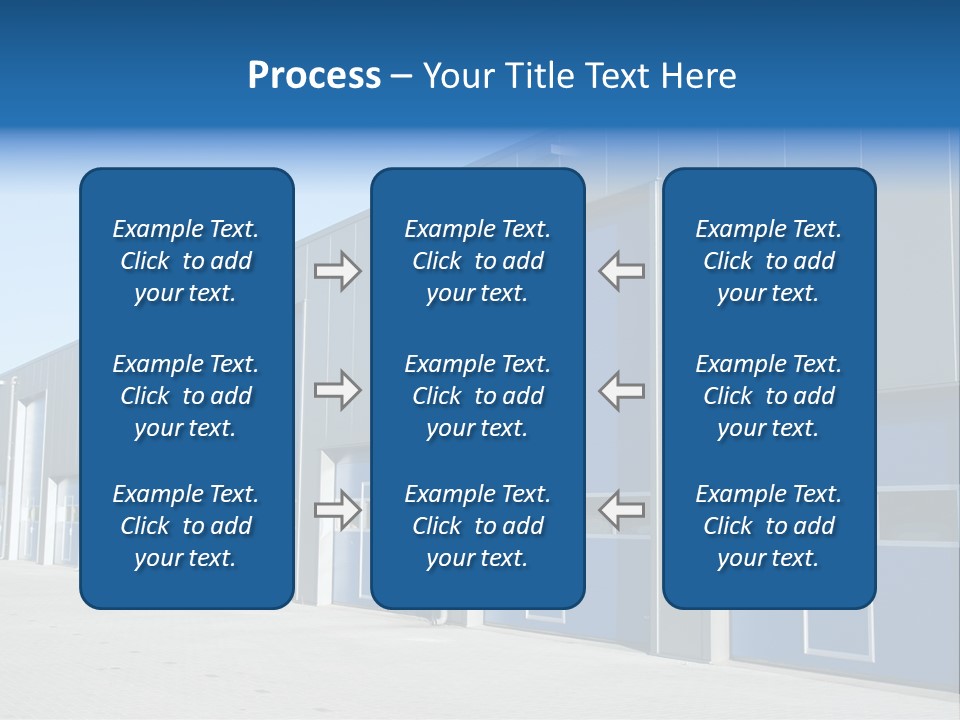 Export Freight Park PowerPoint Template