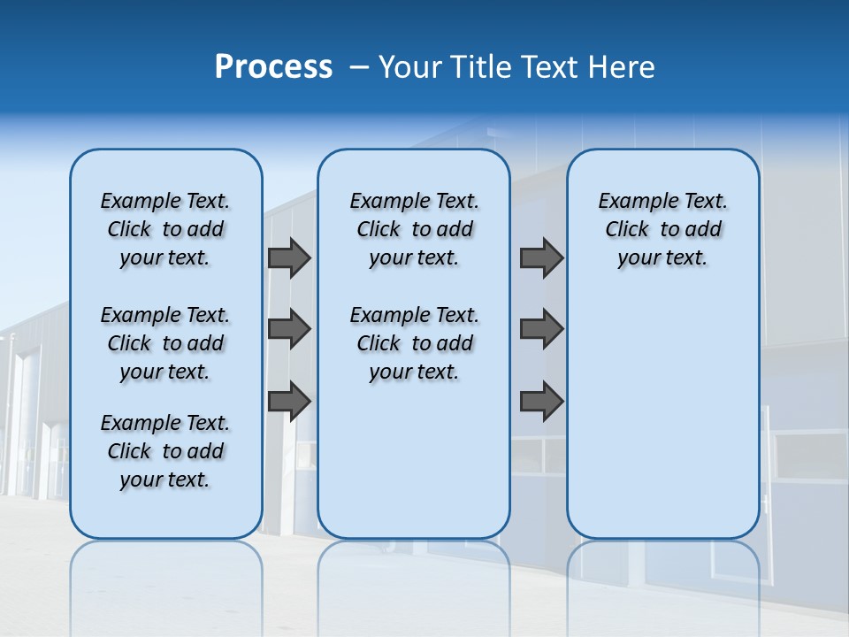 Export Freight Park PowerPoint Template