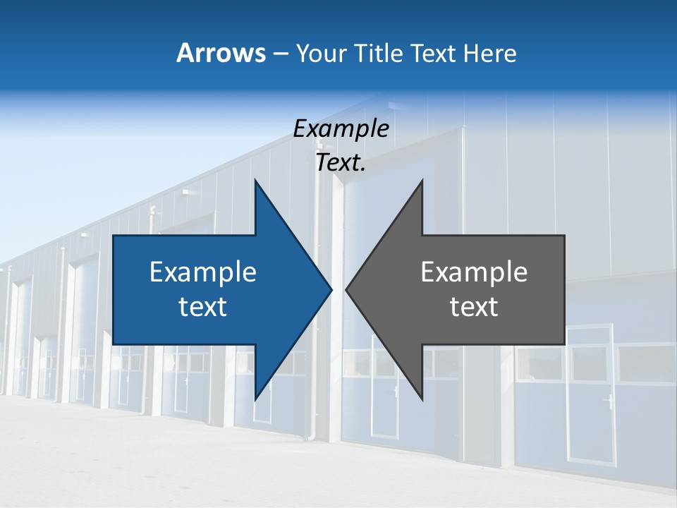 Export Freight Park PowerPoint Template