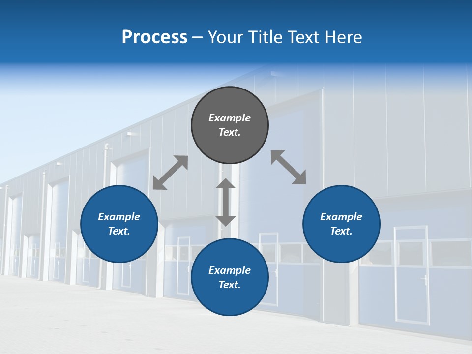 Export Freight Park PowerPoint Template