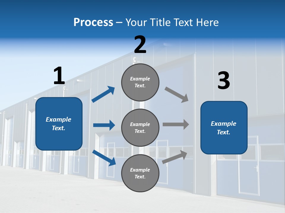 Export Freight Park PowerPoint Template