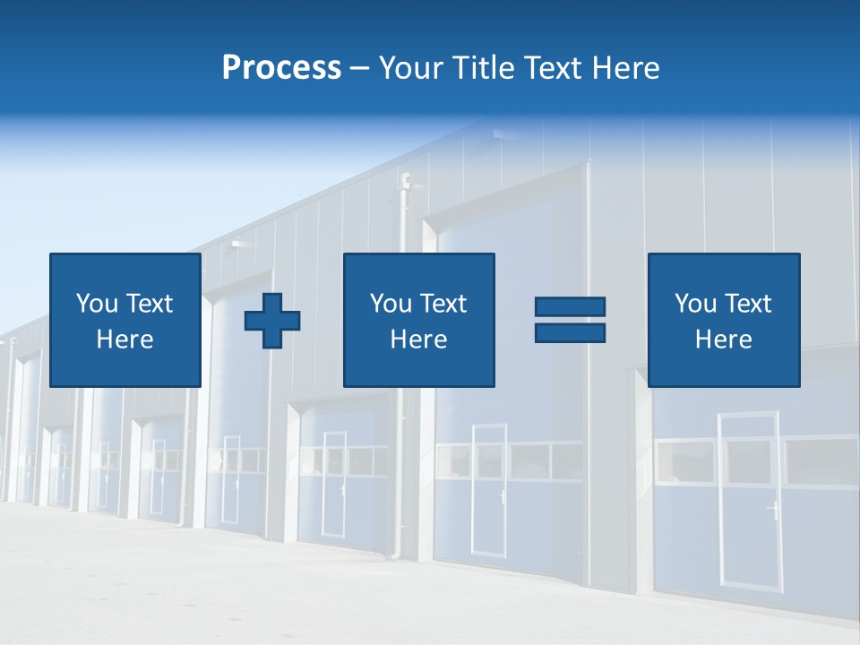 Export Freight Park PowerPoint Template