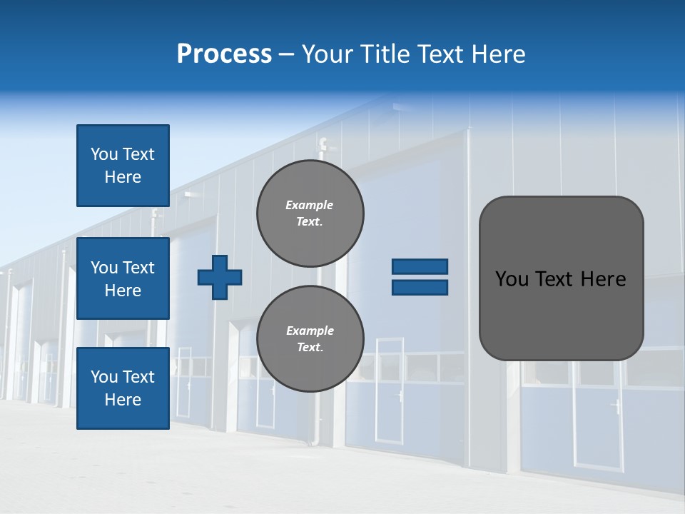 Export Freight Park PowerPoint Template