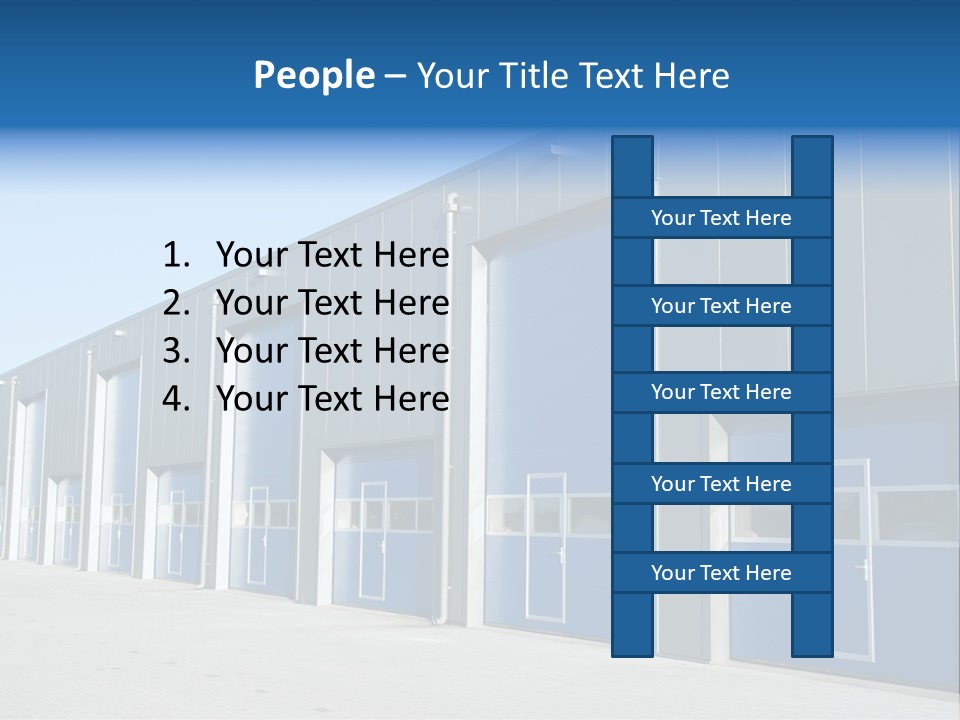 Export Freight Park PowerPoint Template