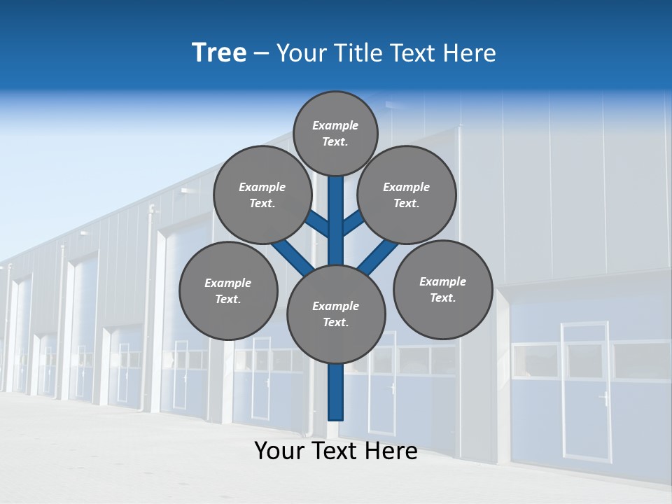Export Freight Park PowerPoint Template
