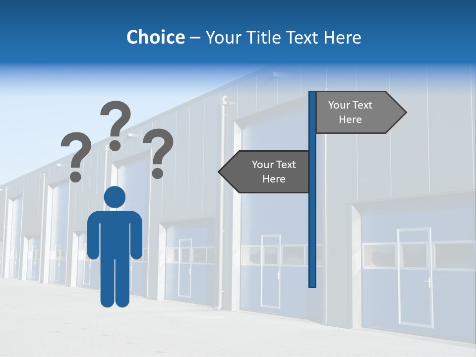 Export Freight Park PowerPoint Template
