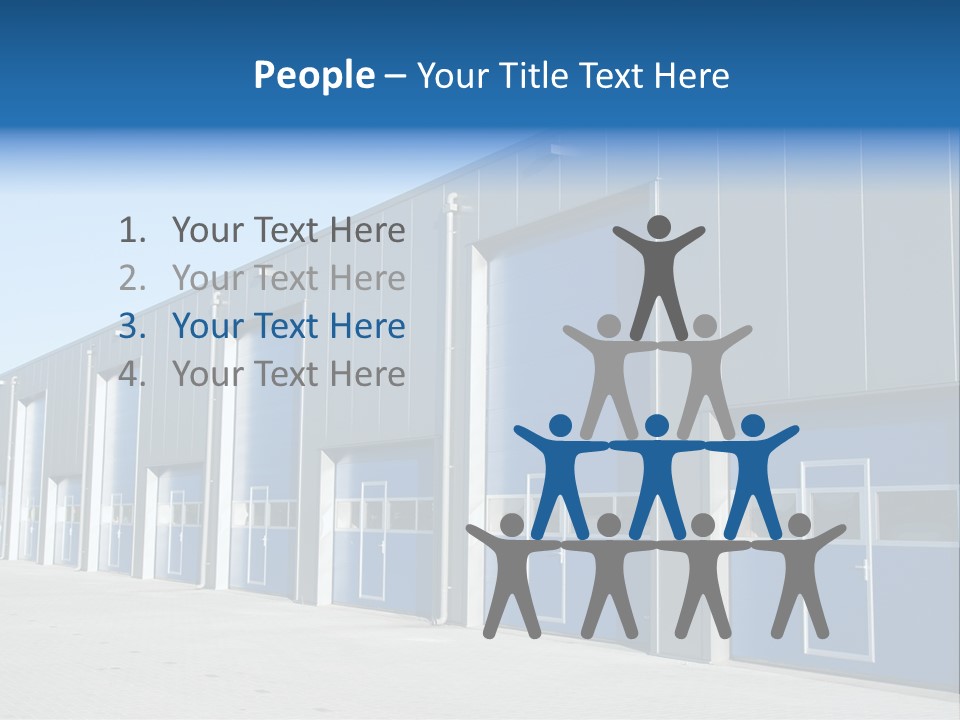 Export Freight Park PowerPoint Template