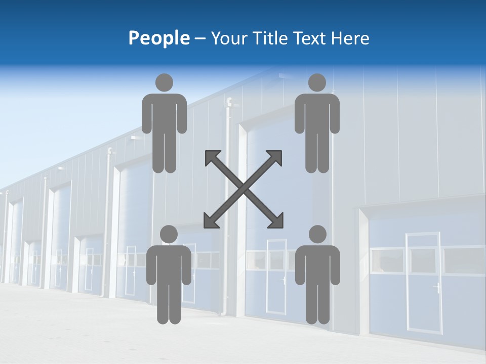 Export Freight Park PowerPoint Template