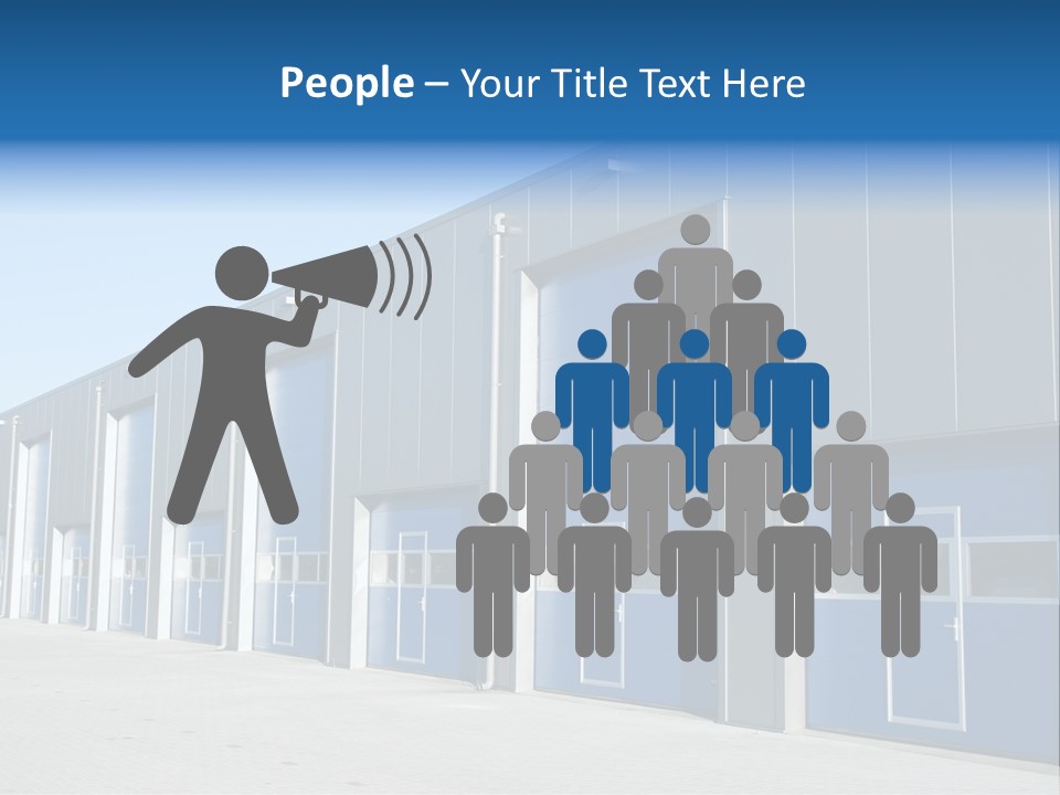 Export Freight Park PowerPoint Template