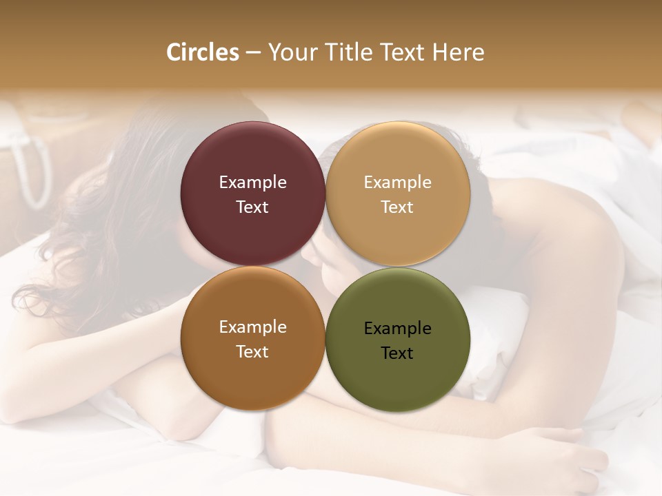 Caucasian Devoted Boyfriend PowerPoint Template