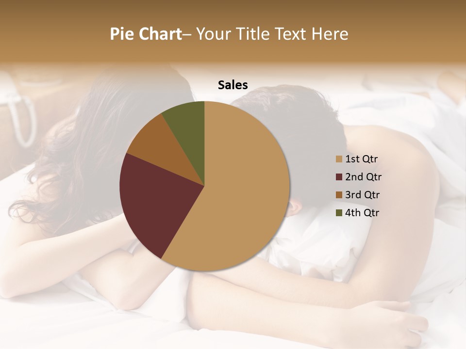 Caucasian Devoted Boyfriend PowerPoint Template