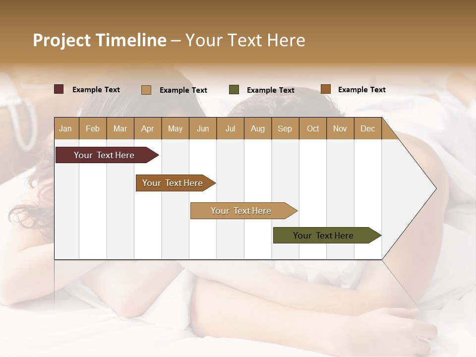 Caucasian Devoted Boyfriend PowerPoint Template