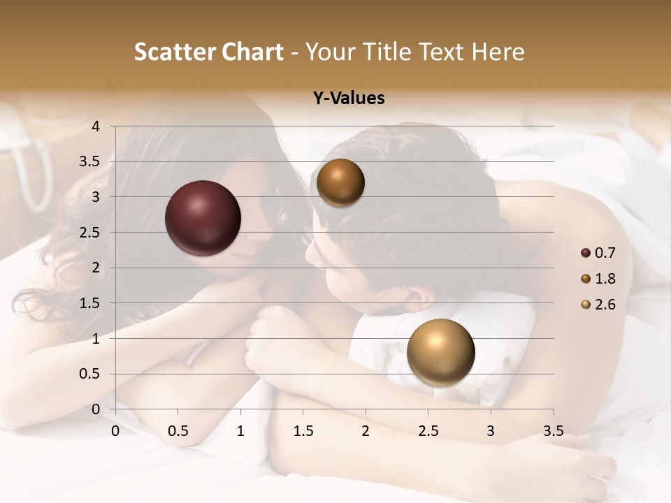 Caucasian Devoted Boyfriend PowerPoint Template