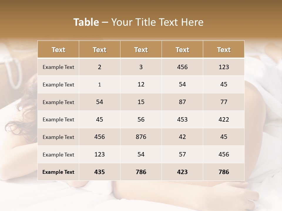 Caucasian Devoted Boyfriend PowerPoint Template