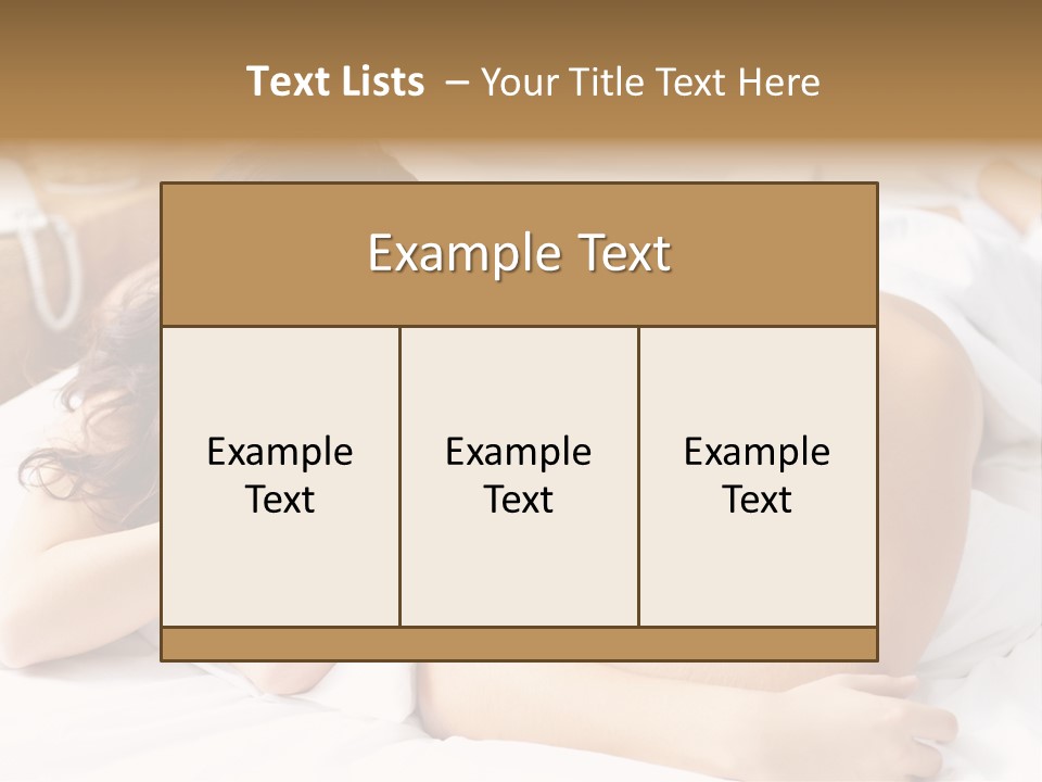 Caucasian Devoted Boyfriend PowerPoint Template