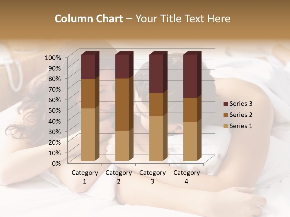 Caucasian Devoted Boyfriend PowerPoint Template