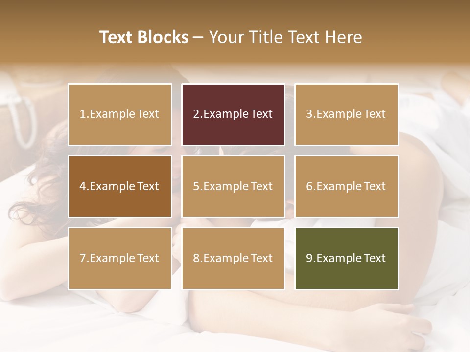 Caucasian Devoted Boyfriend PowerPoint Template