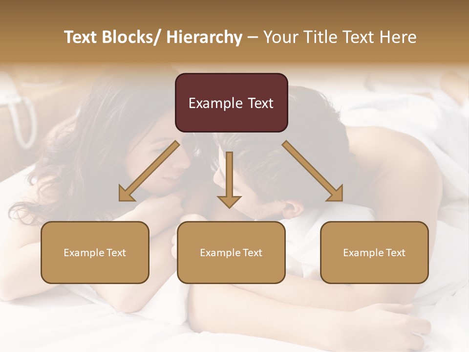 Caucasian Devoted Boyfriend PowerPoint Template