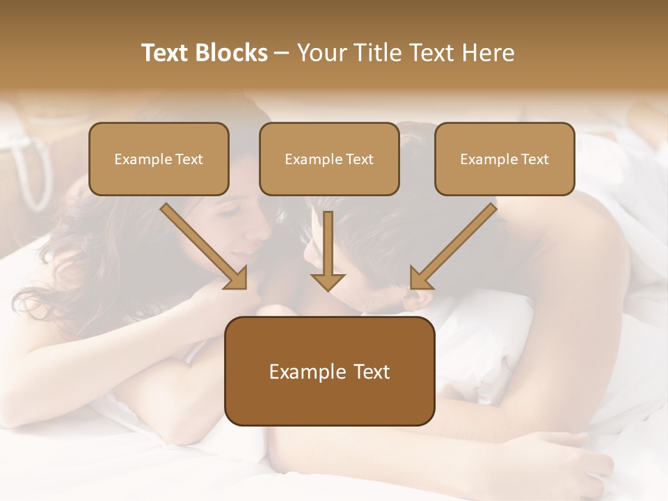Caucasian Devoted Boyfriend PowerPoint Template