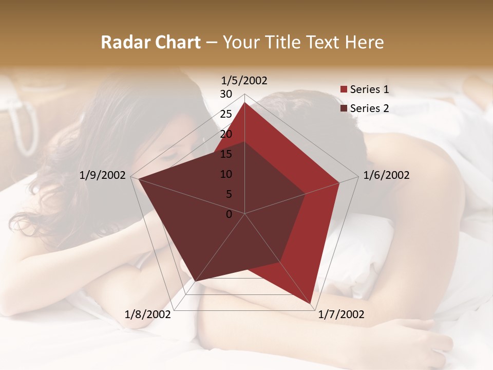 Caucasian Devoted Boyfriend PowerPoint Template
