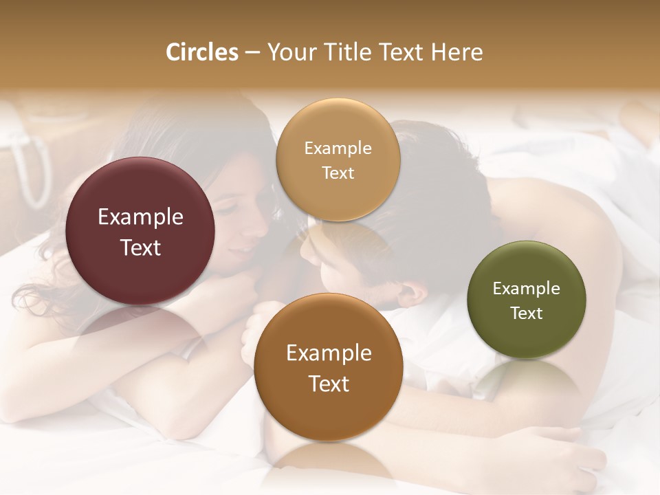 Caucasian Devoted Boyfriend PowerPoint Template