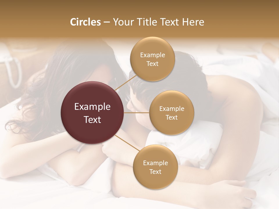 Caucasian Devoted Boyfriend PowerPoint Template