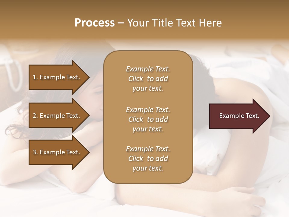 Caucasian Devoted Boyfriend PowerPoint Template