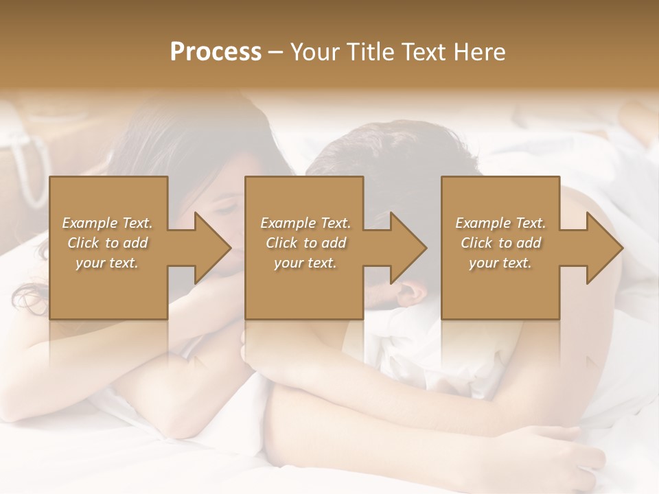 Caucasian Devoted Boyfriend PowerPoint Template