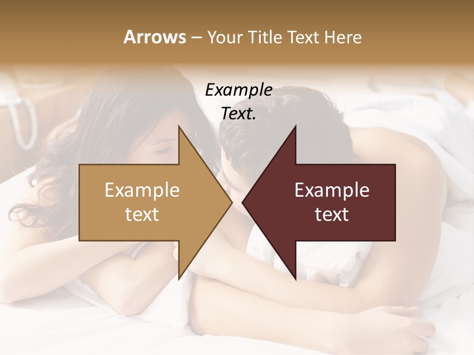 Caucasian Devoted Boyfriend PowerPoint Template