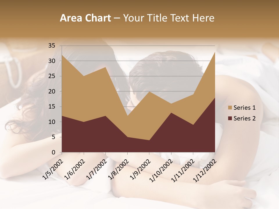 Caucasian Devoted Boyfriend PowerPoint Template